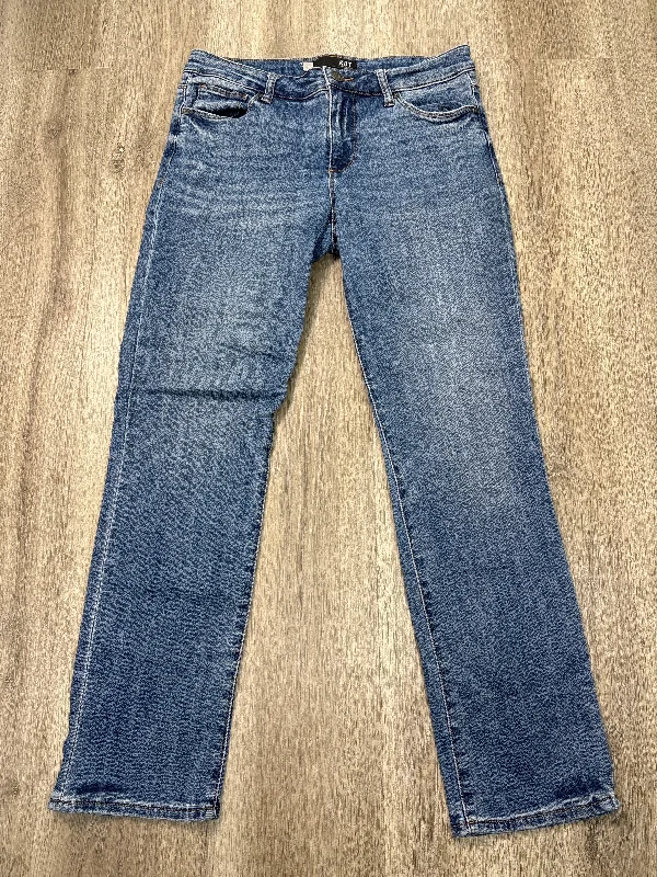 Jeans Straight By Kut In Blue Denim, Size: 6 Youthful Women's Anime - inspired