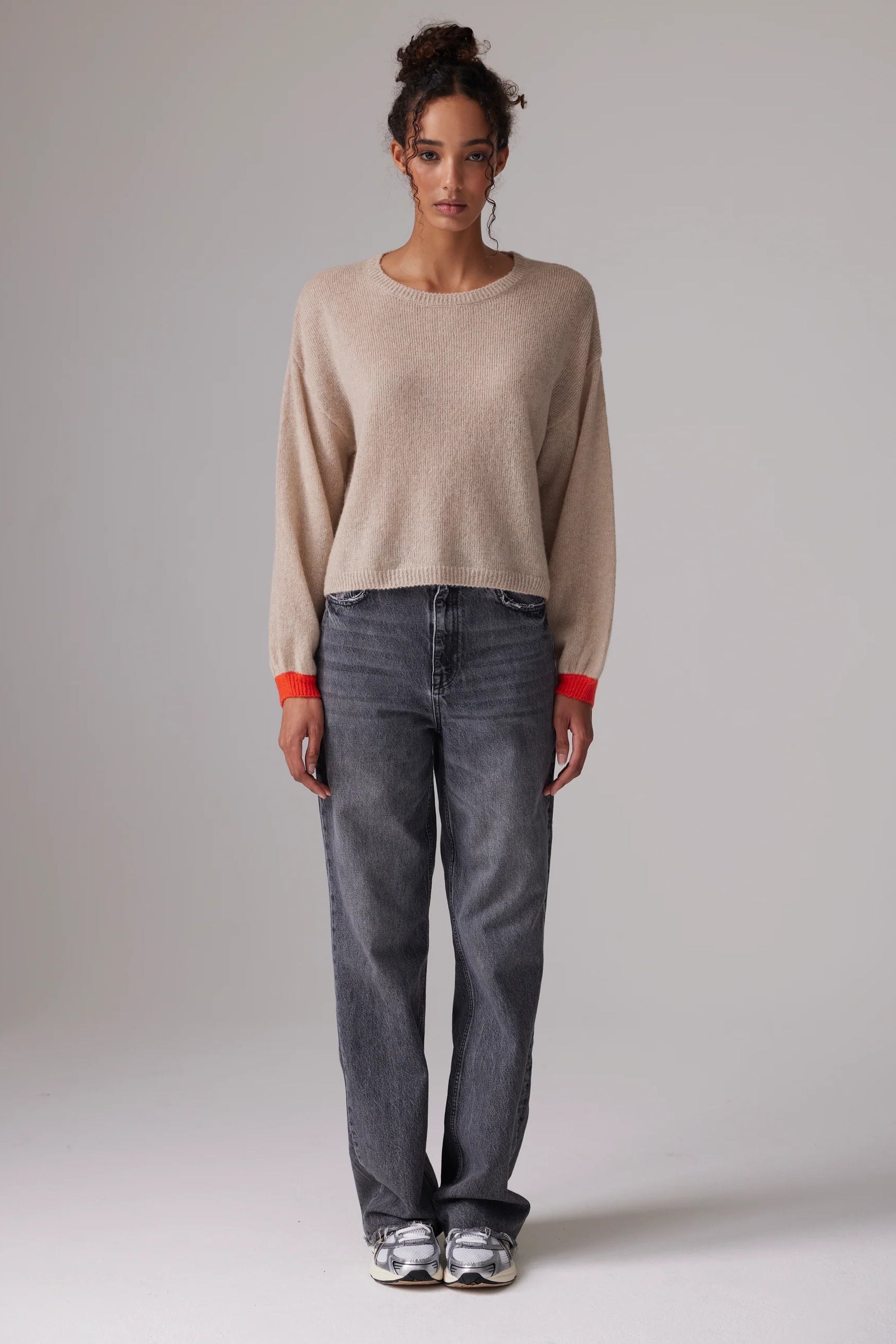 Colorush Amara Papau Balloon Sweater Elegant Women's 