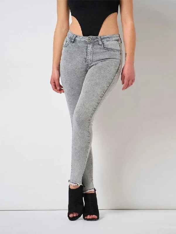 Jean skinny gris Scandinavian