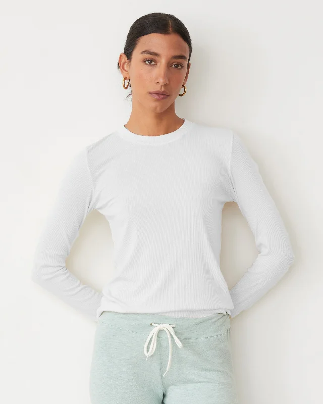 Supimaluxe Rib Long Sleeve Crew European