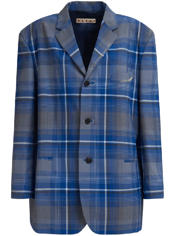 Blue checked blazer Adventure