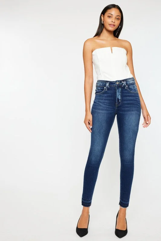 WYNONNA HIGH RISE ANKLE SKINNY JEANS Disco