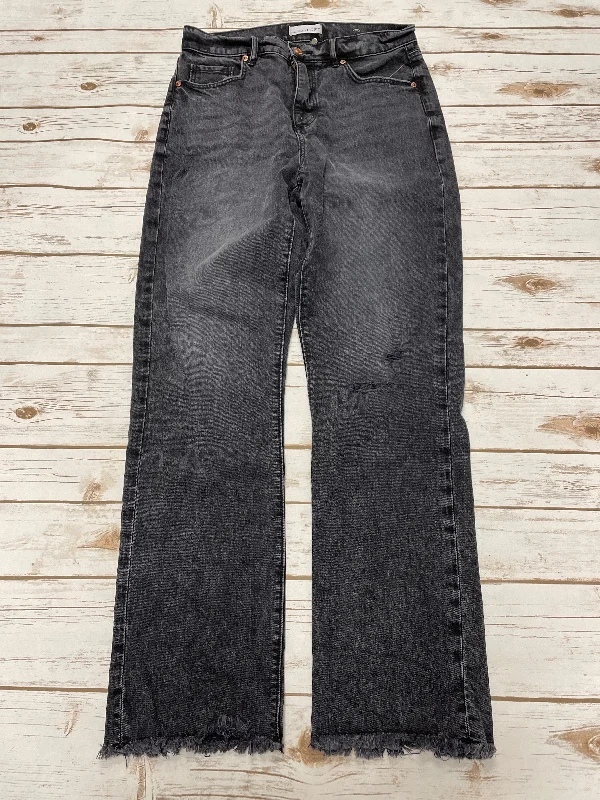 Jeans Straight By Loft In Grey Denim, Size: 4 Youthful Women's Anime - inspired