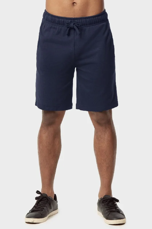 KNOCKER MEN'S LIGHTWEIGHT TERRY SHORTS (FS1120_NAVY) Sporty Women's Tennis
