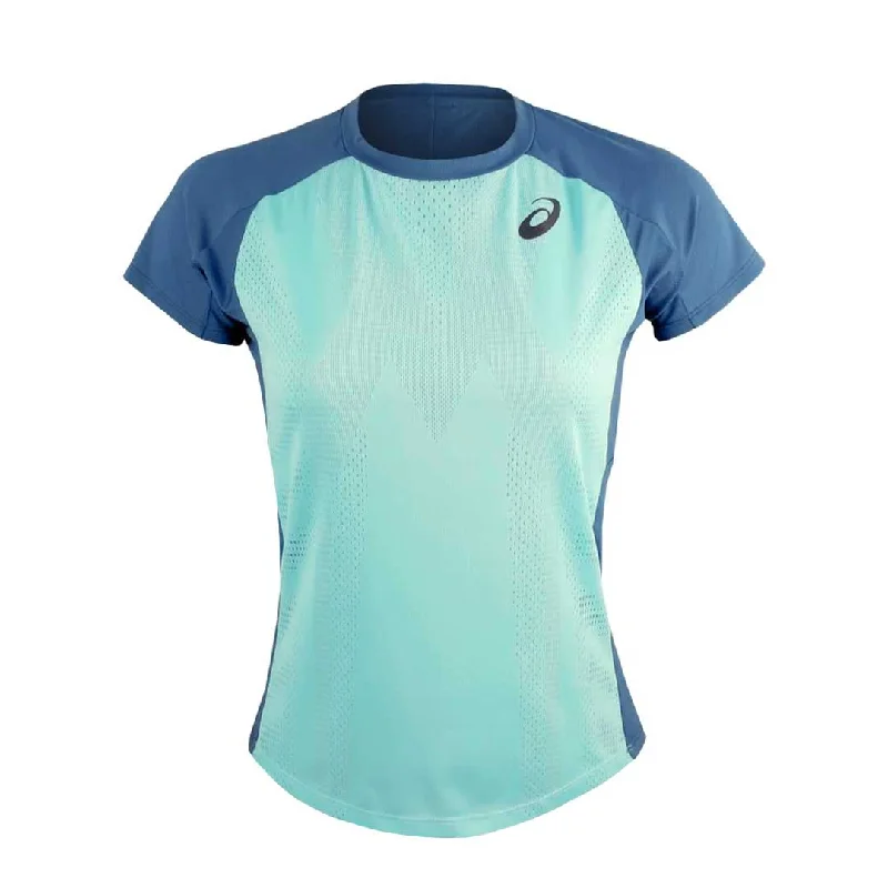 Asics - Women's Match Actibreeze Short Sleeve T-Shirt (2042A208 301) Practical Women's Multi - Asics - Women's Match Actibreeze Short Sleeve T-Shirt (2042A208 301) Practical Women's Multi -