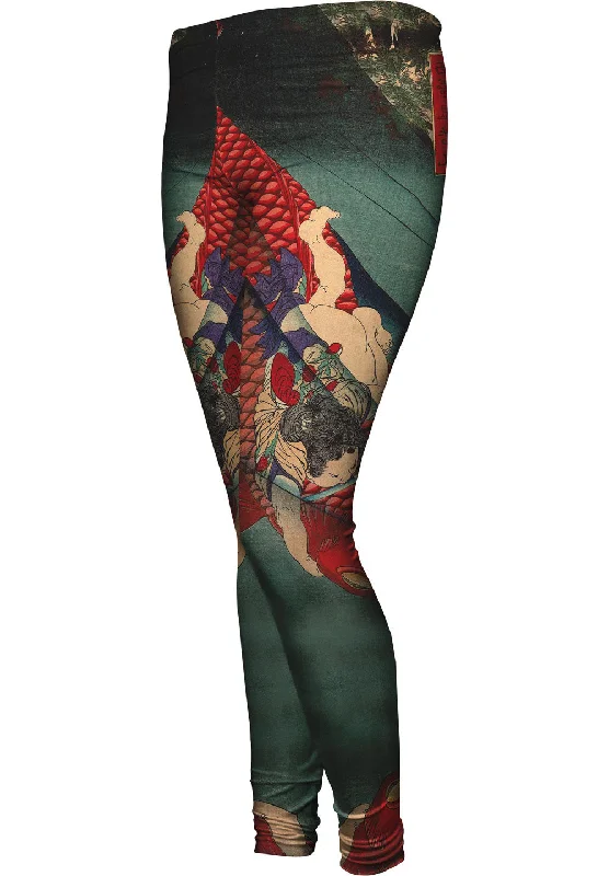 Japan - Yoshitoshi -"Saito no Oniwakamaru" (1872) Preppy Women's College
