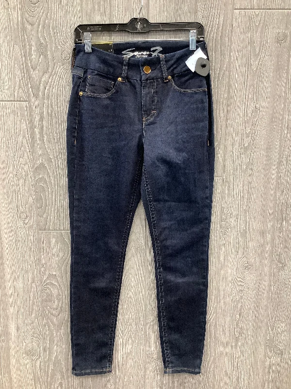 Jeans Jeggings By Seven 7 In Blue Denim, Size: 8 Dynamic Women's Moto