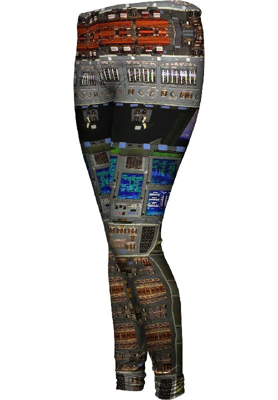 Space Shuttle Glass Cockpit Sporty Women's Tennis