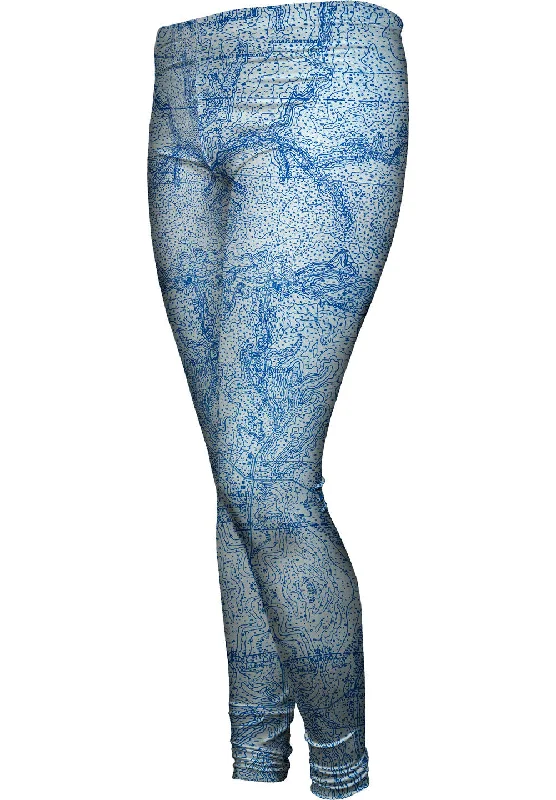 Topography Map Earthy Women's Hemp - based