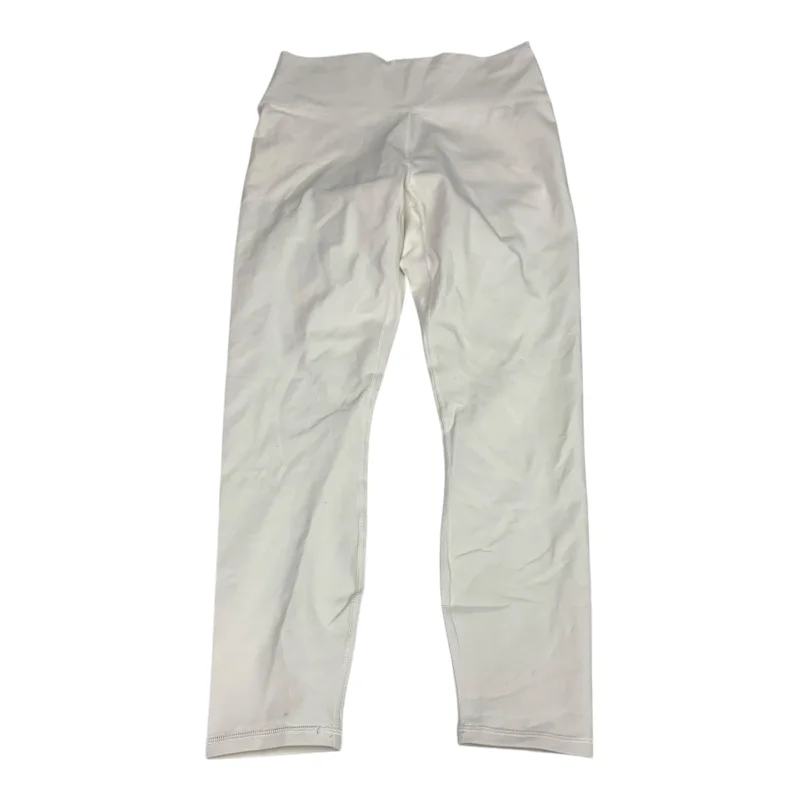 Athletic Leggings By Fabletics In White, Size: S Scandinavian