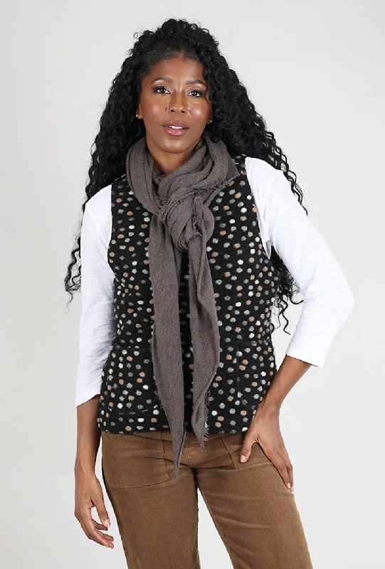 Grisal Love Cashmere Scarf, Brown Top Scandinavian