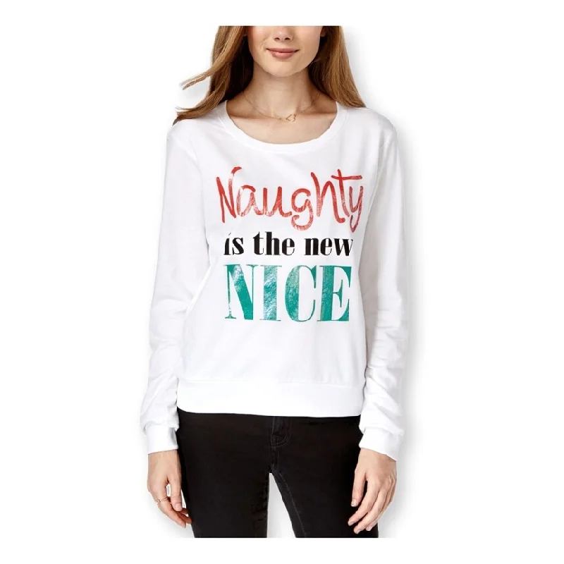 Pretty Rebellious Clothing Womens Naughty Crew Sweatshirt Sustainable Organic