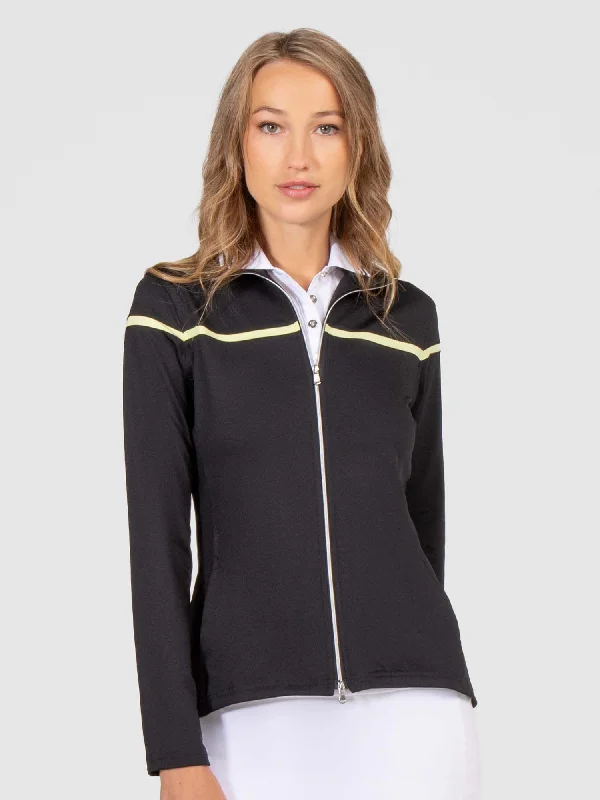 Riley Jacket - Black Zest Sporty Women's Athleisure 