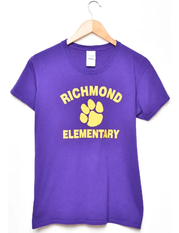 Richmond Elementary Printed T-shirt - L Confident Women's Power