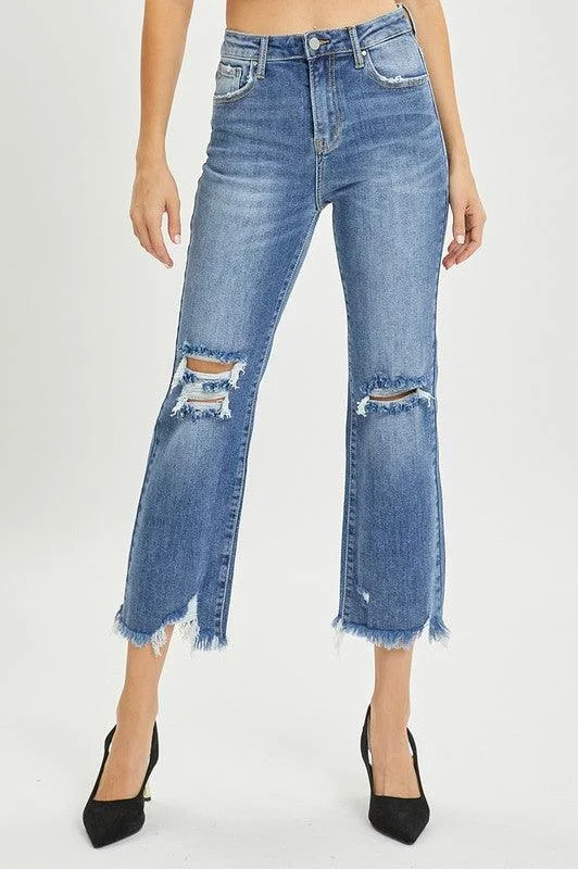 Summer Nights High Rise Straight Jeans Modern Women's 