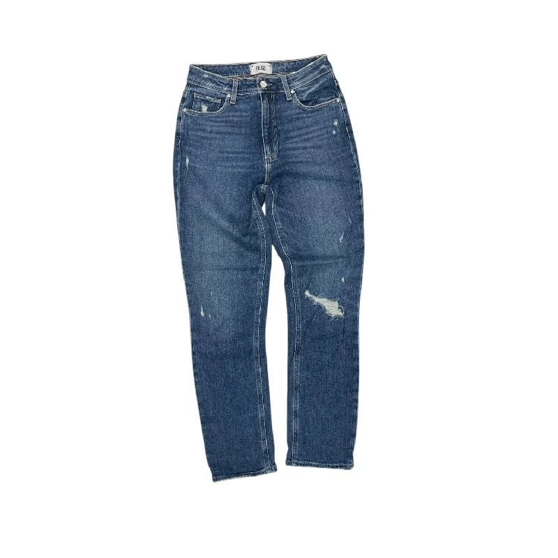 Jeans Skinny By Paige In Blue Denim, Size:4 Laid - back Women's Vibe
