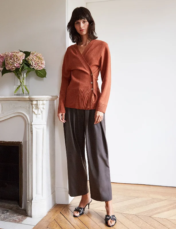 Lou Asymmetric Knit Top Dynamic Women's Moto