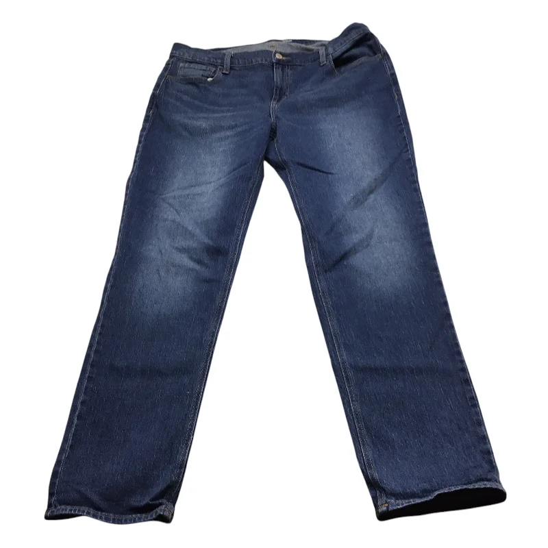 Jeans Boyfriend By Old Navy In Blue Denim, Size: 14 Relaxed Women's Beachy