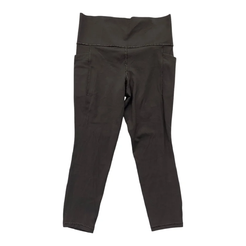 Athletic Leggings By Athleta In Brown, Size: M Trendy Women's 