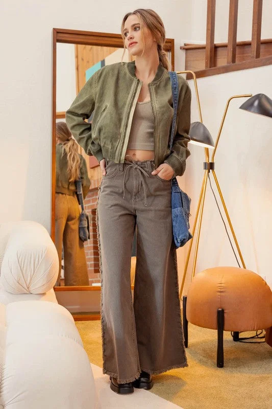 Faux Behavior Bomber Jacket Adventure