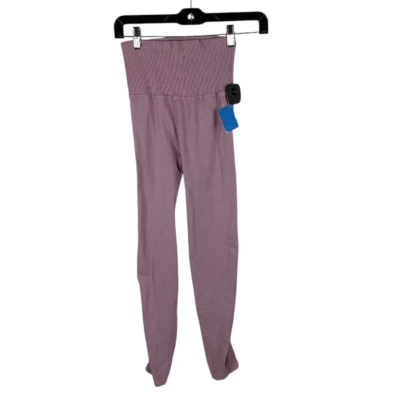 Athletic Leggings By Free People In Purple, Size: S Edgy Women's Punk