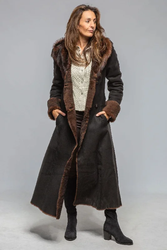 Veronique Long Shearling Disco