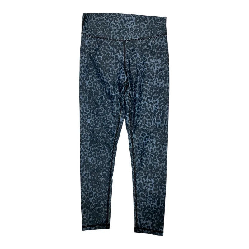 Athletic Leggings By Zyia In Blue, Size: M Dynamic Women's Moto
