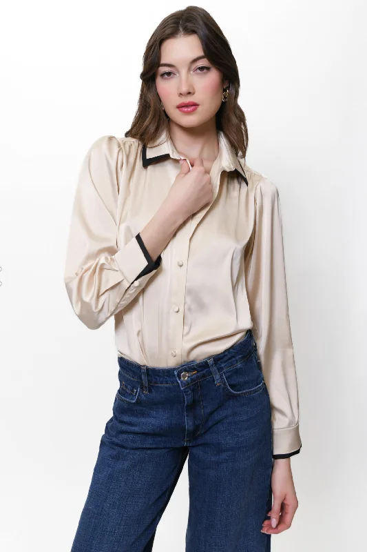 Hutch Kodie Blouse Preppy Women's College