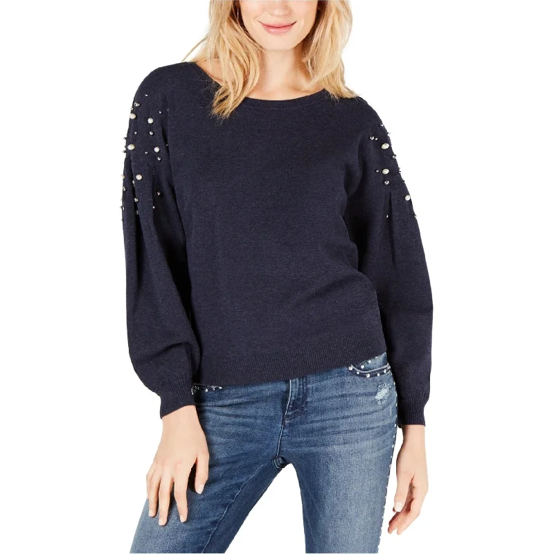 I-N-C Womens Pearl Drop Sweatshirt Youthful Women's Anime - inspired