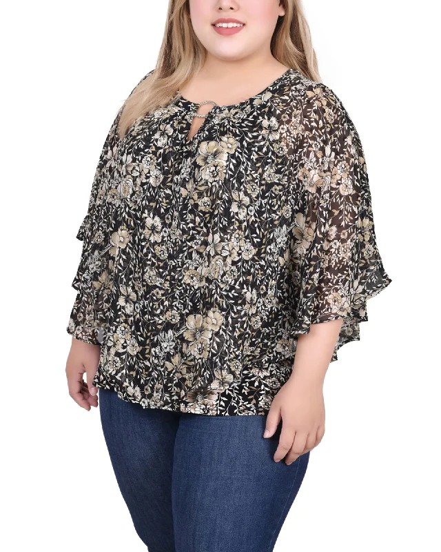 Black Taupe Floral
