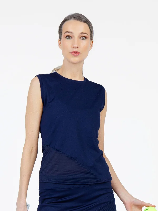 Sustainable Stylish Sofia Tank	- Ink Athletic Women's 