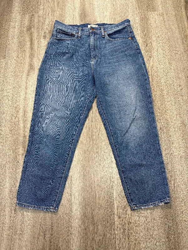Jeans Boyfriend By Madewell In Blue Denim, Size: 12 Confident Women's Power