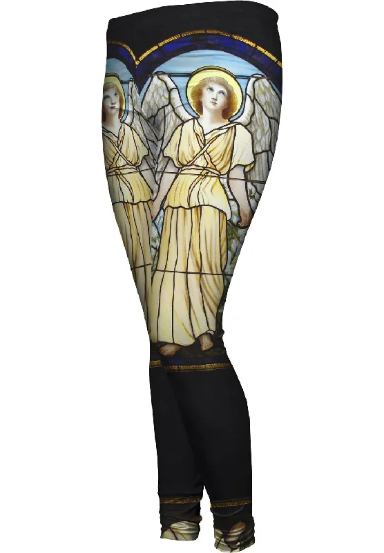 "Stained Glass Angel" Traditional Women's Wool