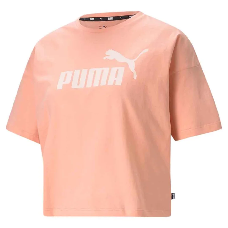 Puma - Women's Essentials Cropped Logo T-Shirt (586866 26) Classic Women's Pin - striped Puma - Women's Essentials Cropped Logo T-Shirt (586866 26) Classic Women's Pin - striped