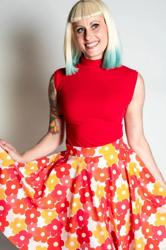 Dee Dee Top- Red Cashmere