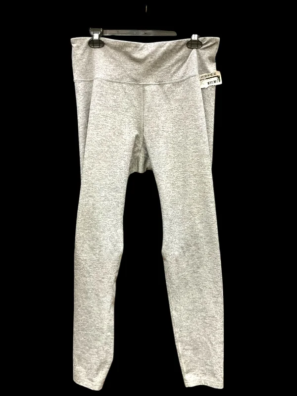 Athletic Leggings By Old Navy In Grey, Size: Xl Cool Women's Skate