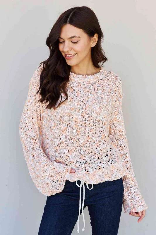 POL Summer Chills Bottom Drawstring Tunnel Sweater Top Australian Beach