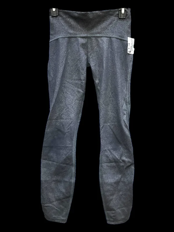 Athletic Leggings By Lululemon In Grey, Size: 4 Refined Women's 