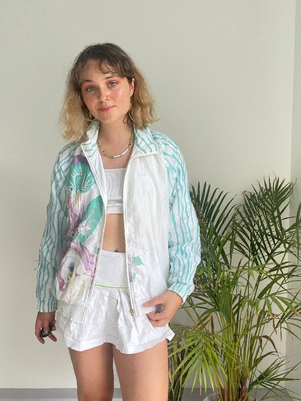 Vintage Sports Jacket (S-M) Sporty Women's Tennis