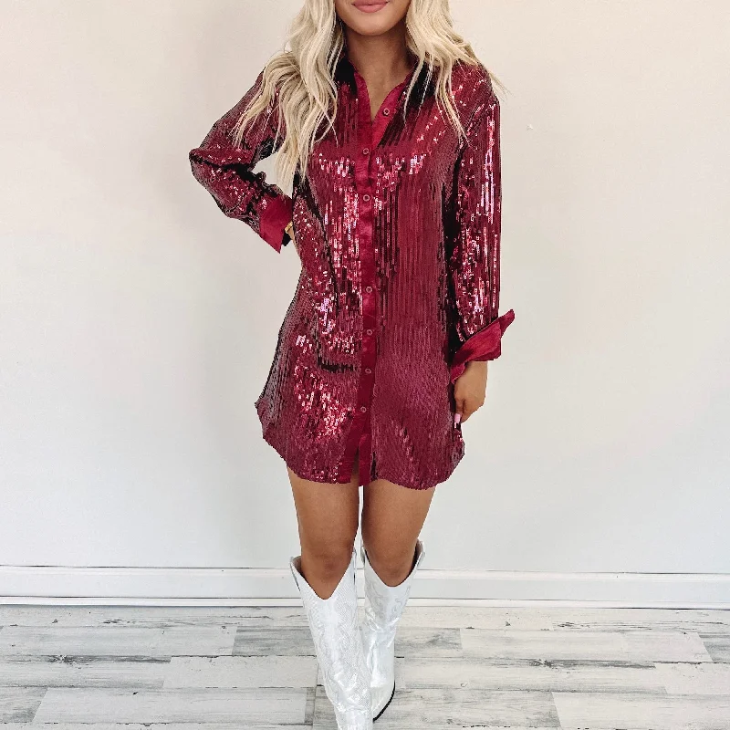 Palmer Sequin Dress Feminine Women's Soft 