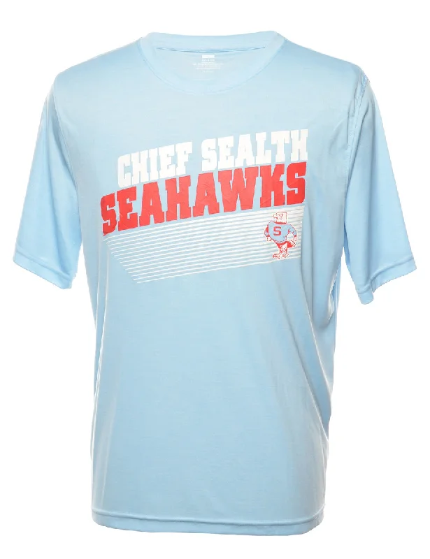 Chief Sealth Seahawks Printed T-shirt - L Sporty Women's Athleisure 