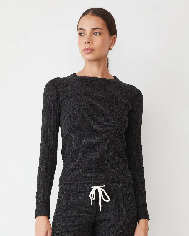 Cozy Heather Thermal Long Sleeve Dynamic Women's High - energy