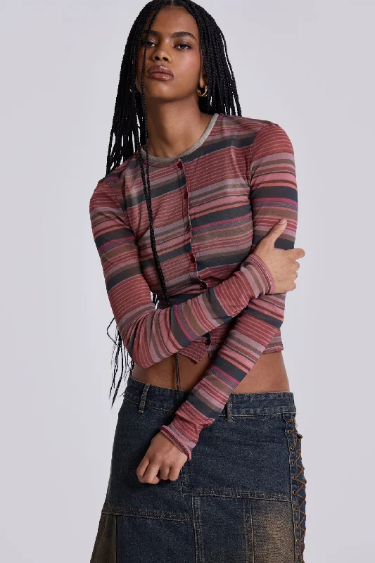 Raid Mesh Top Cashmere
