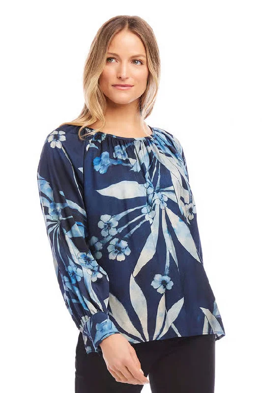 Karen Kane Peasant Top Elegant Women's Formal 