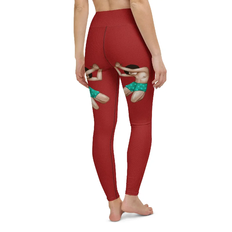Cheeky Lifters Yoga Leggings Unique Women's Upcycled