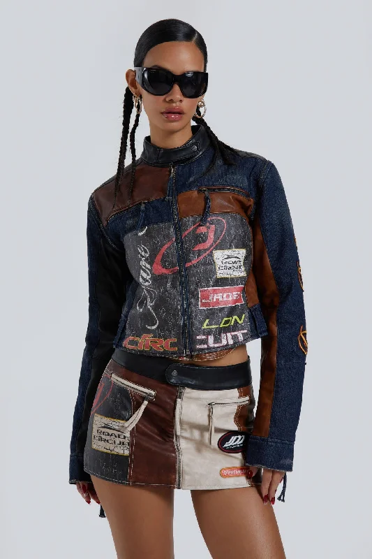 Daytona Zip Off Sleeve Moto Jacket Adventure