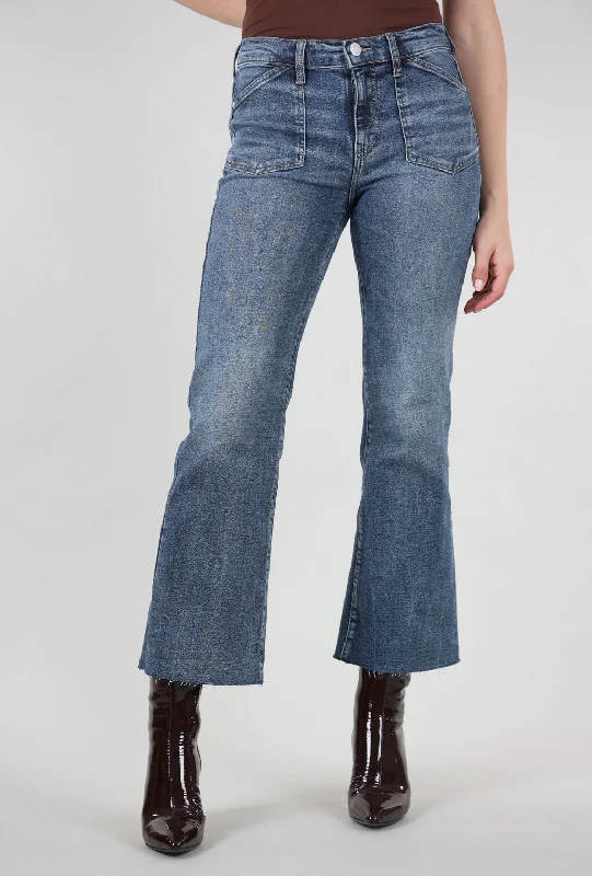 Kait Kick Flare, Parisian Blue French