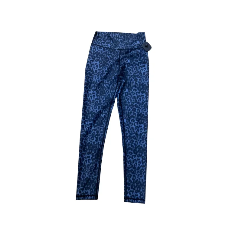 Athletic Leggings By Zyia In Animal Print, Size: S Sleek Women's Metallic