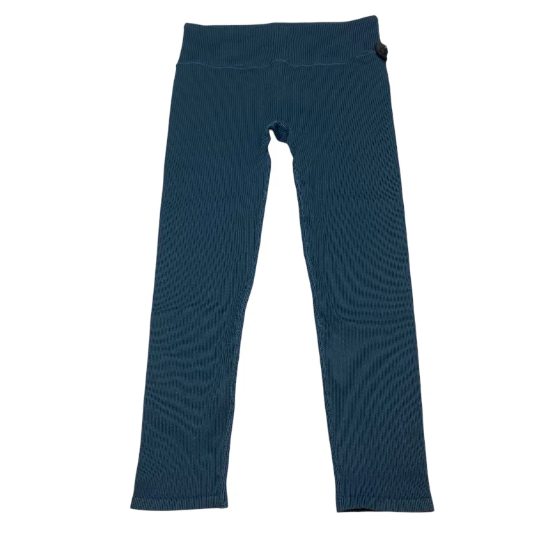 Athletic Leggings By Fabletics In Blue, Size: Xl Sharp Women's Italian