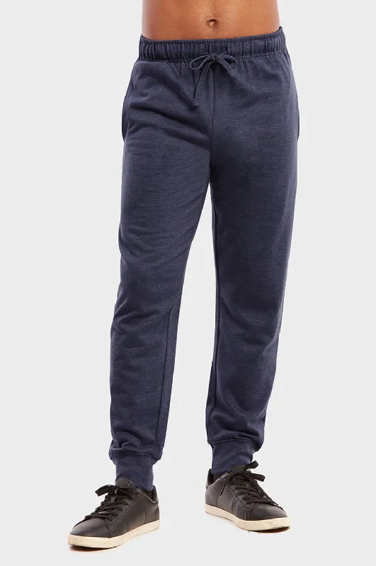 ET TU MEN'S LIGHTWEIGHT FLEECE JOGGER PANTS (SP1120E_DENIM) Hip Women's Urban